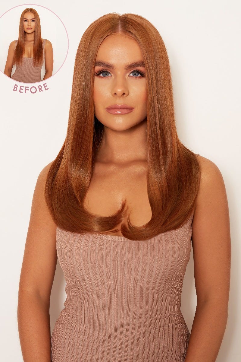 Super Thick 16 5 Piece Curve Clip In Hair Extensions