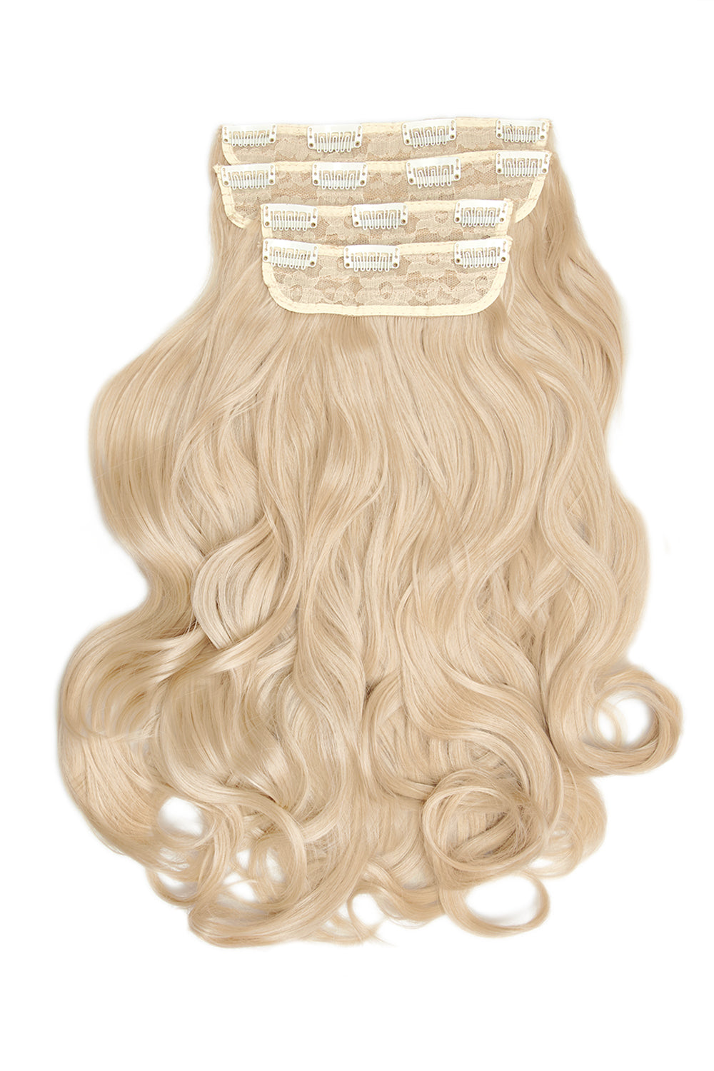 Golden Blonde Clip In Hair Extension Starter Kit