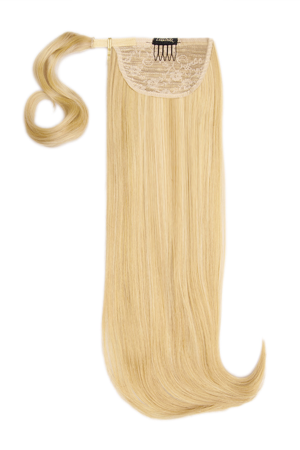 Luxury Gold 22" Human Hair Pony - BLONDES | CHAMPAGNE BLONDE #1