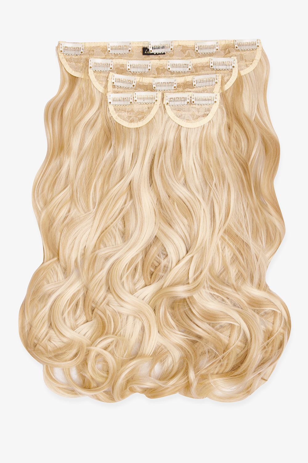 Champagne Blonde Clip In Hair Extension Starter Kit