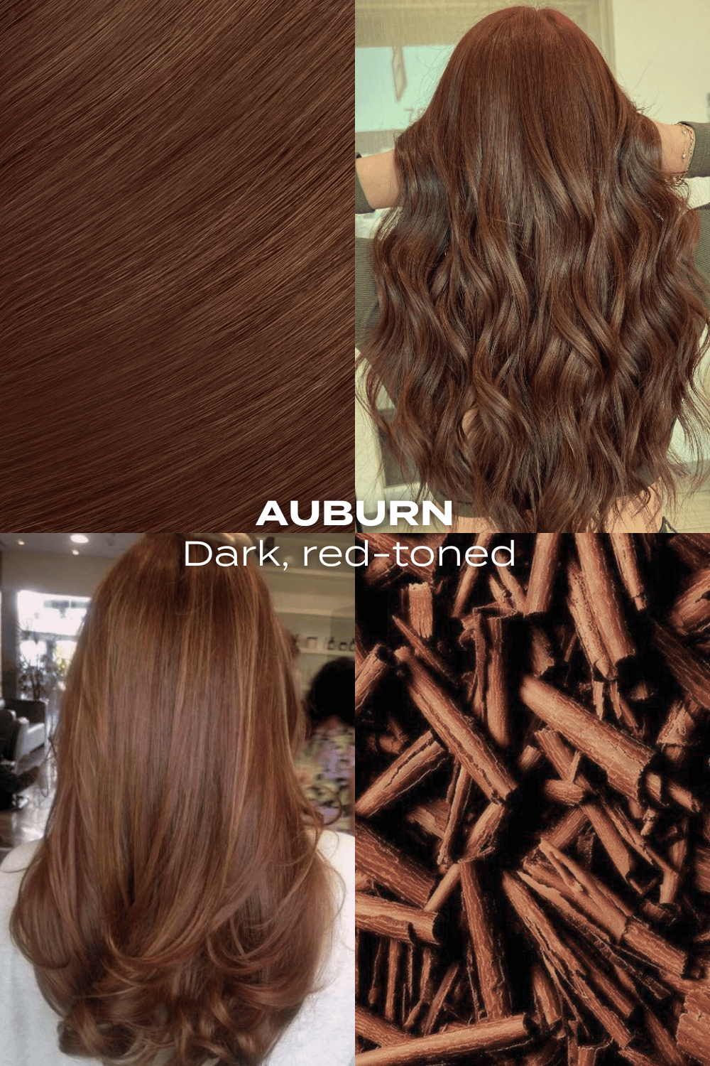 18” 1 Piece Hidden Halo Blow Dry Hair Extensions - REDS | AUBURN #1