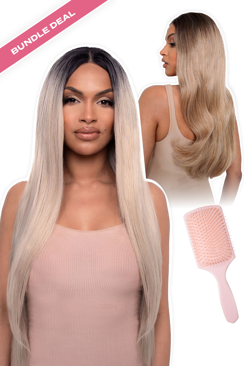 Lace Front Wig Bundle