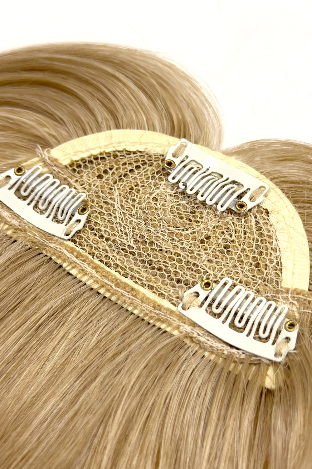 Feathered Fringe Clip In Bangs - BLONDES | CALIFORNIA BLONDE #2