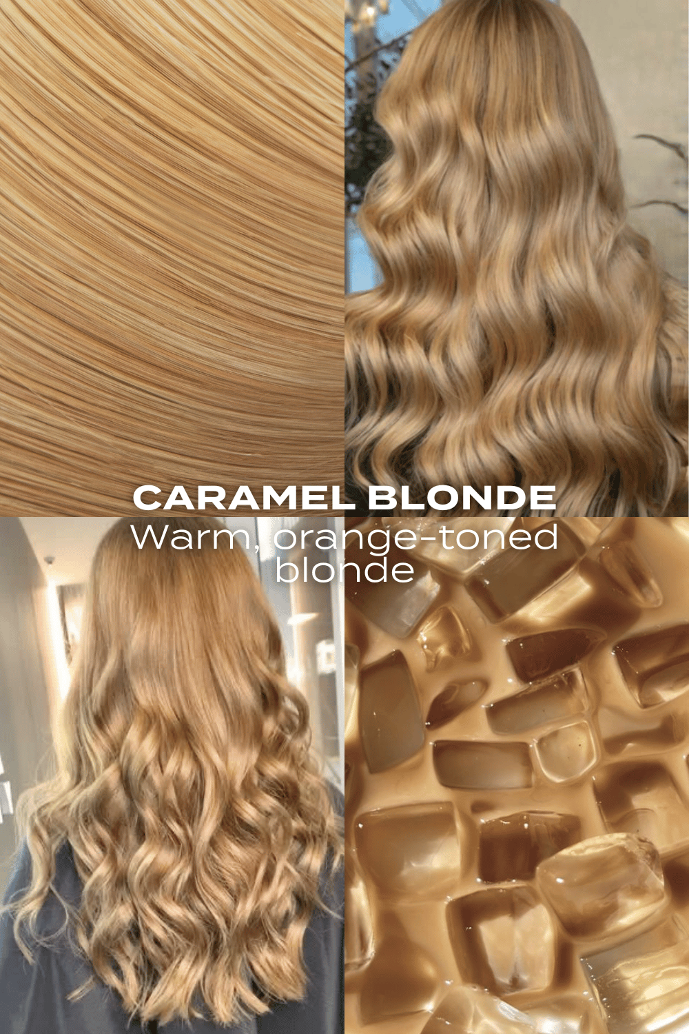 Super épais 40,6 cm 5 pièces brushing ondulé clip dans les extensions de cheveux - BLONDS | BLOND CARAMEL #3