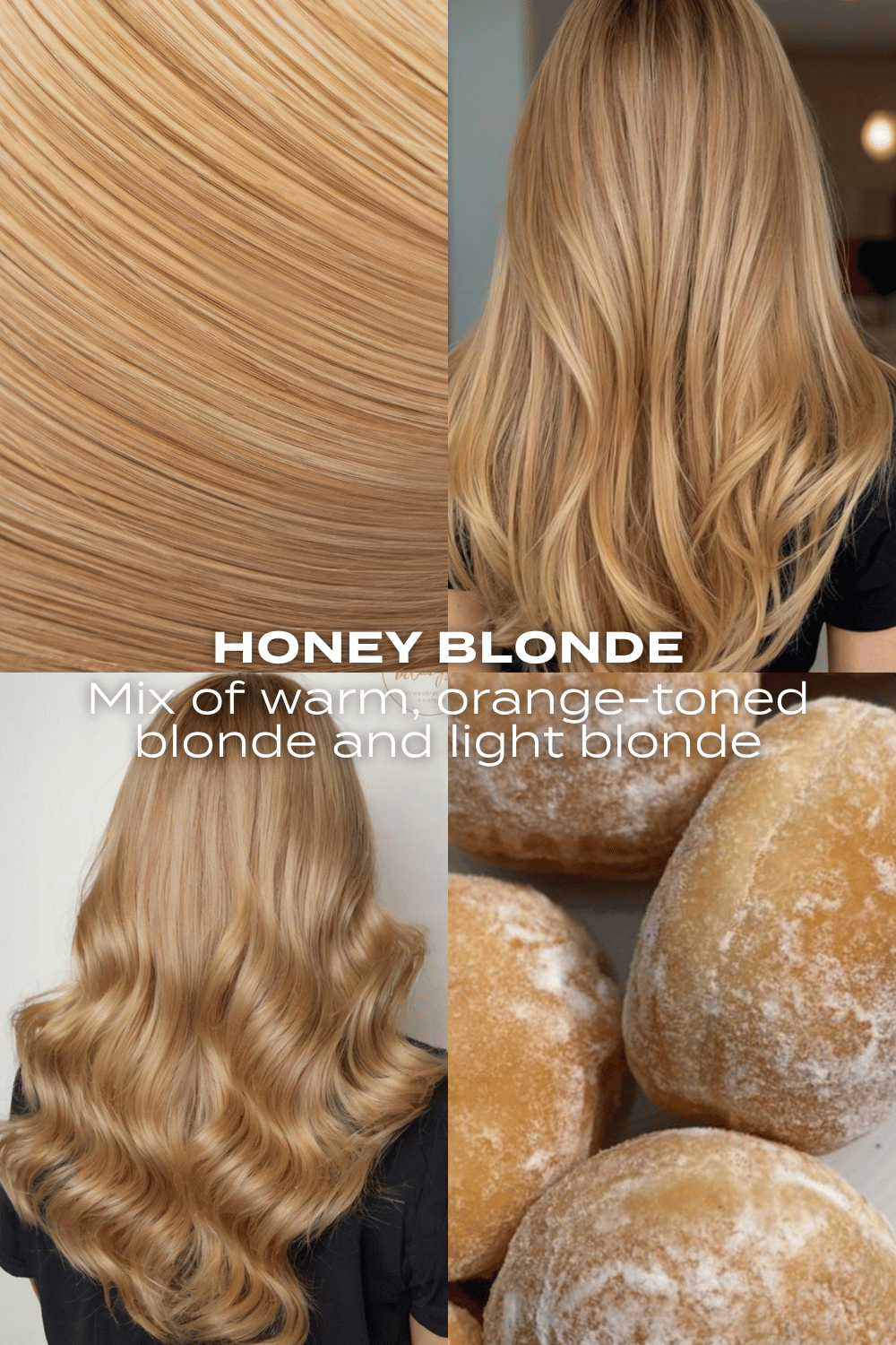 Super épais 40,6 cm 5 pièces brushing ondulé clip dans les extensions de cheveux - BLONDS | BLOND MIEL #4