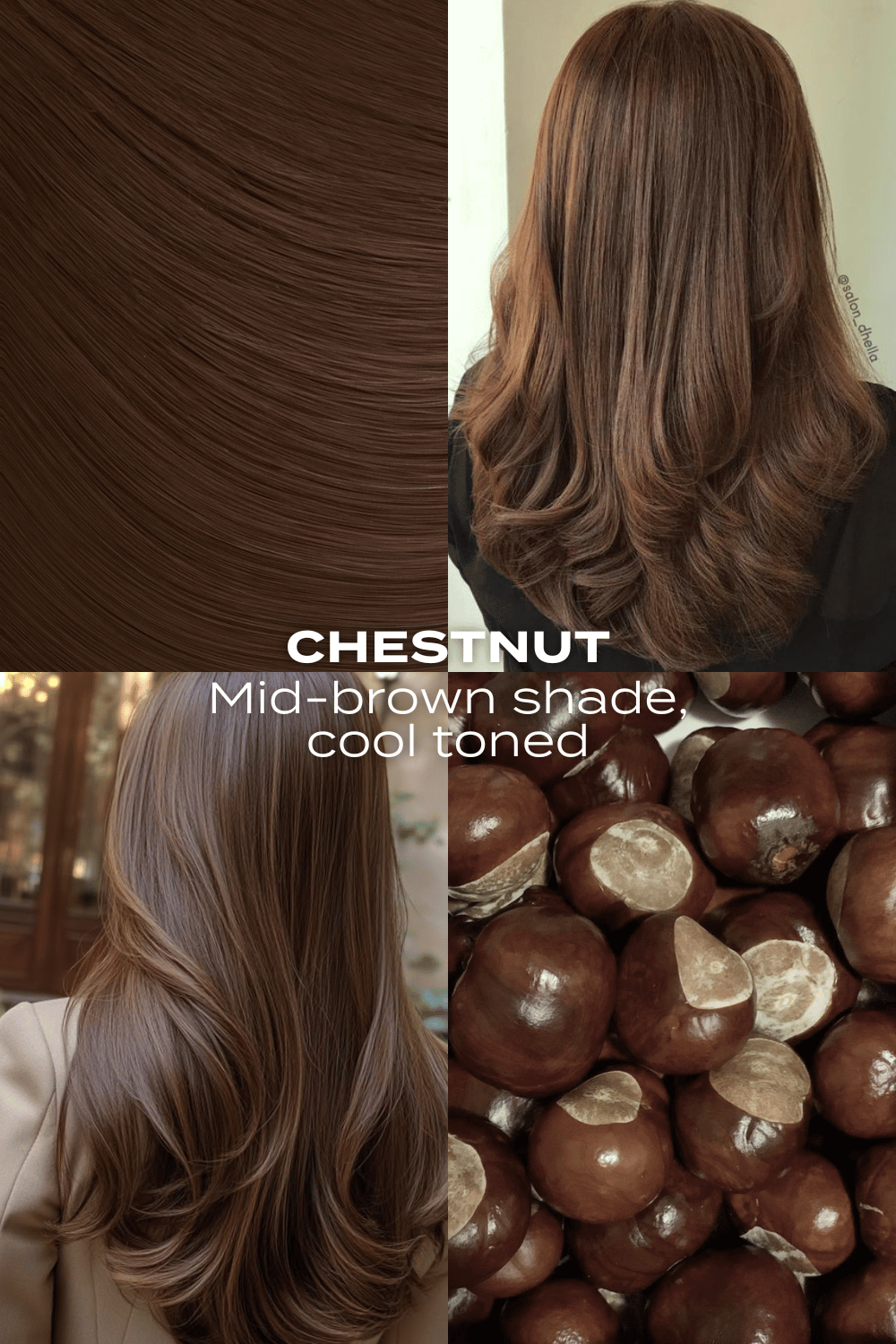 Extensions de cheveux bouclés super épais de 22 po en 5 pièces - MARRONS | CHÂTAIGNE #6