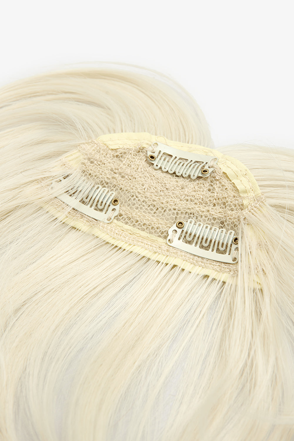 Feathered Fringe Clip In Bangs - BLONDES | BLEACH BLONDE #2