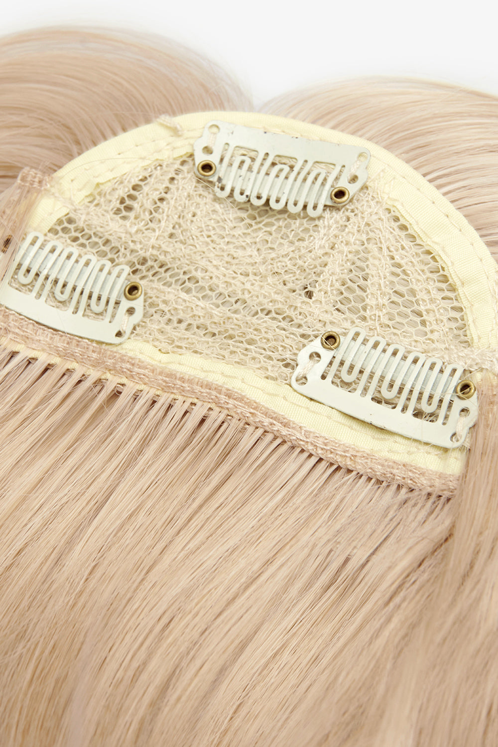 Feathered Fringe Clip In Bangs - BLONDES | CHAMPAGNE BLONDE #2