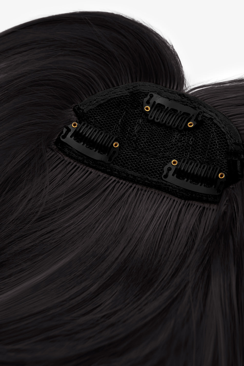 Feathered Fringe Clip In Bangs - BLACKS | RAVEN #2