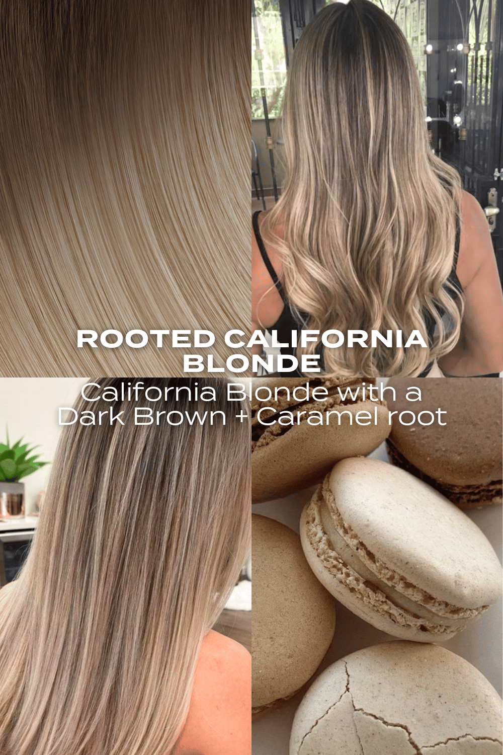 18” 1 Piece Hidden Halo Blow Dry Hair Extensions - BLONDES | ROOTED CALIFORNIA BLONDE #1