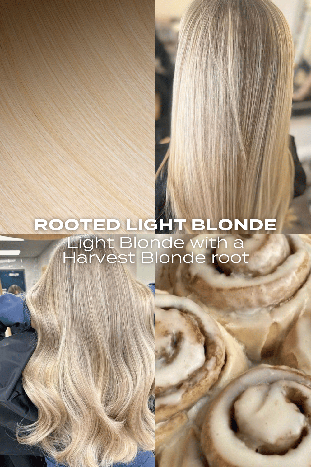 Super épais 40,6 cm 5 pièces brushing ondulé clip dans les extensions de cheveux - BLONDES | BLOND CLAIR ENRACINÉ #3