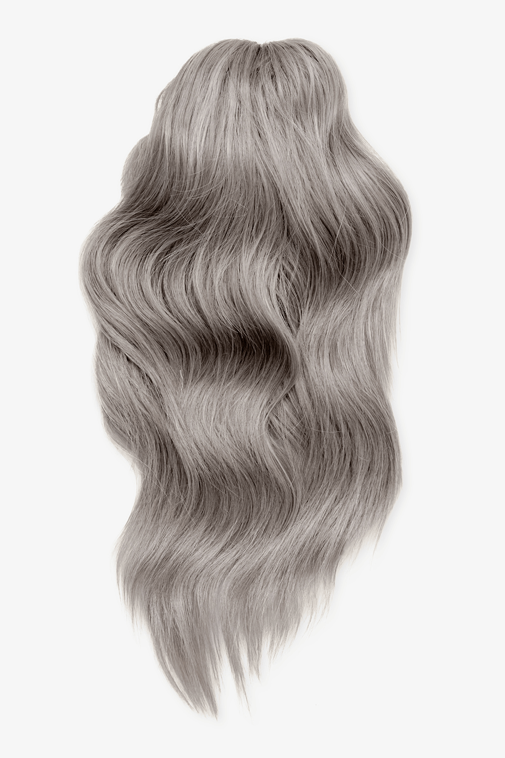 Brushed Out Wave 16'' Poney enveloppant - BLONDS | GRIS ARGENTÉ #2