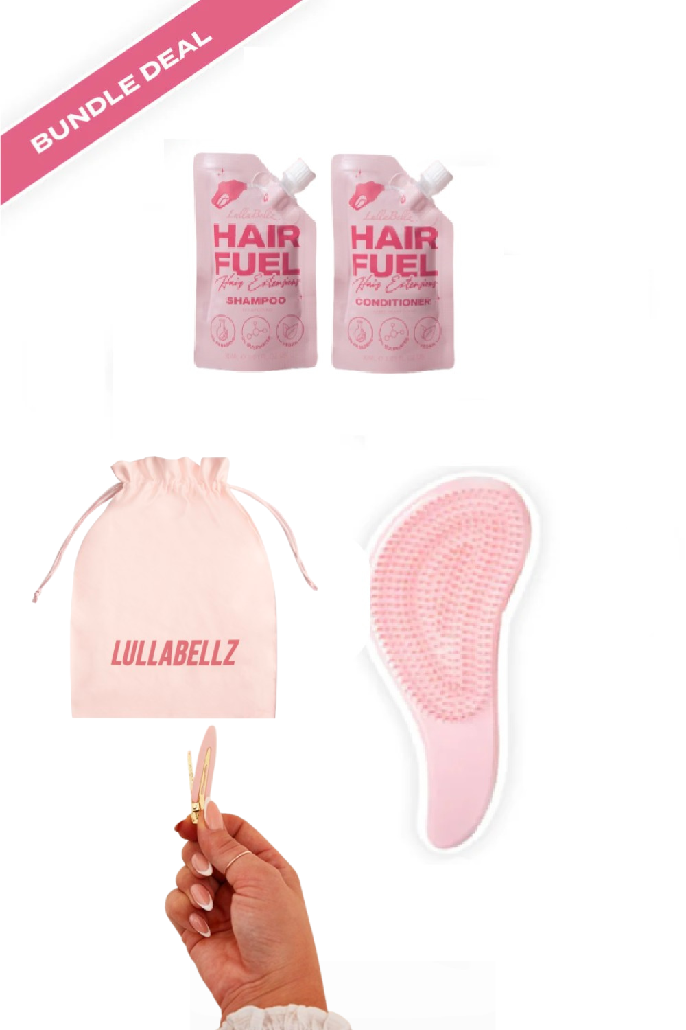 LullaBellz Hair Extension Aftercare Set