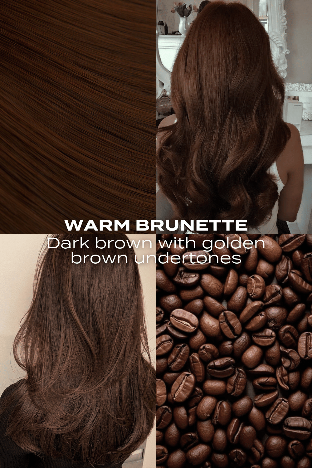 Extensions de cheveux bouclés super épais de 22 po en 5 pièces - MARRONS | BRUNE CHAUDE #3