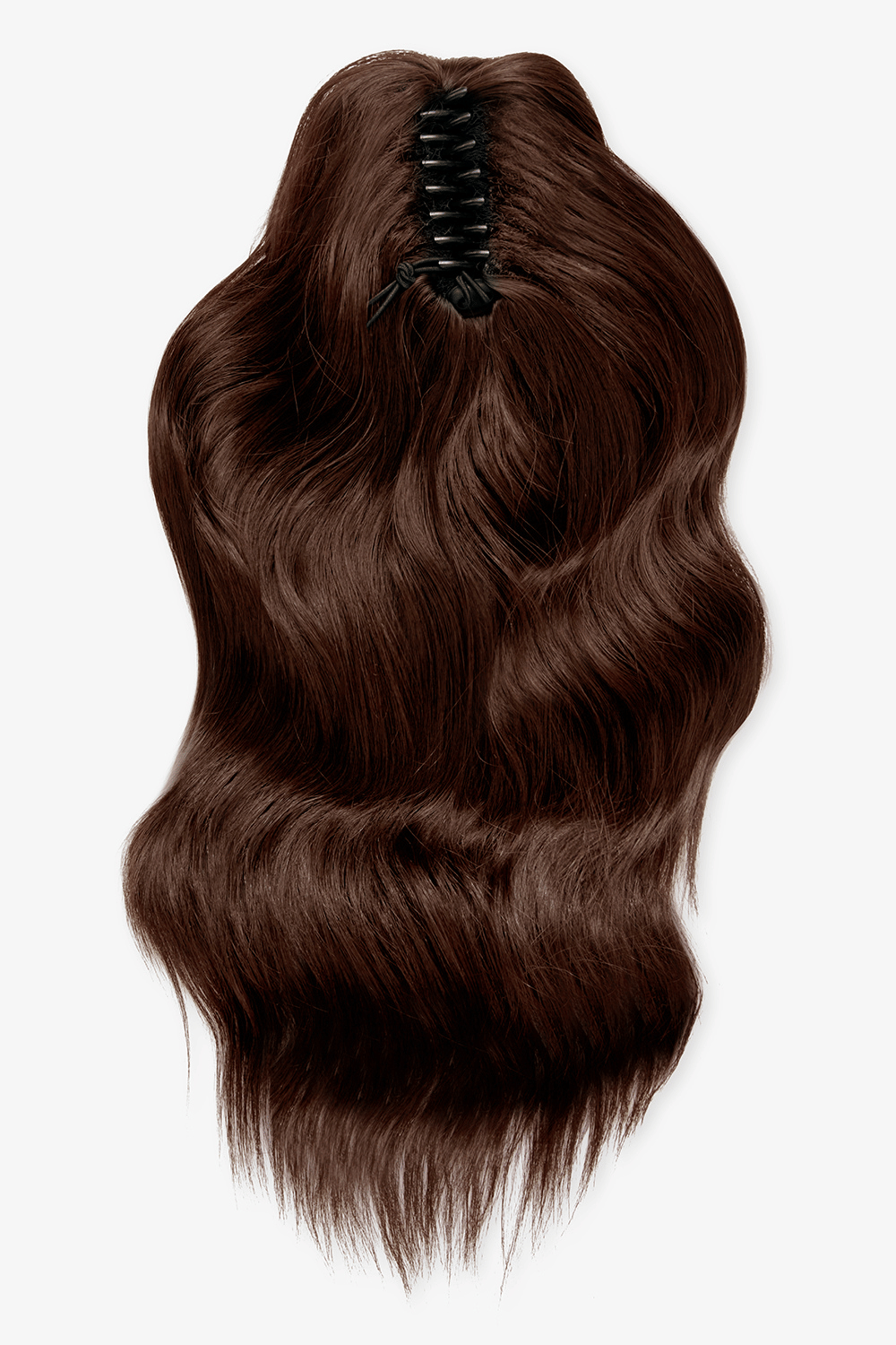 Brushed Out Wave 16" Claw Clip Pony - BROWNS | WARM BRUNETTE #1